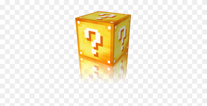 256x371 New Server! Lucky Block Battles! - Minecraft Block PNG