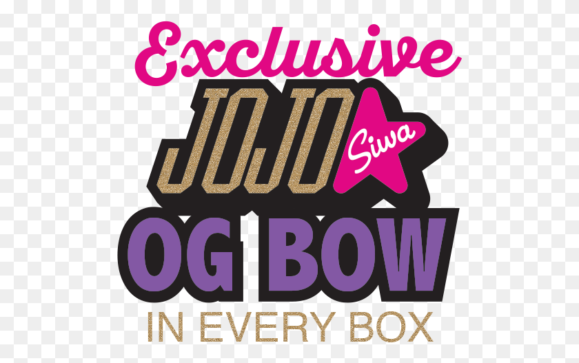 500x467 Новая Коробка Для Подписки The Jojo Siwa Box + Spoiler! Мса - Джоджо Сива Png