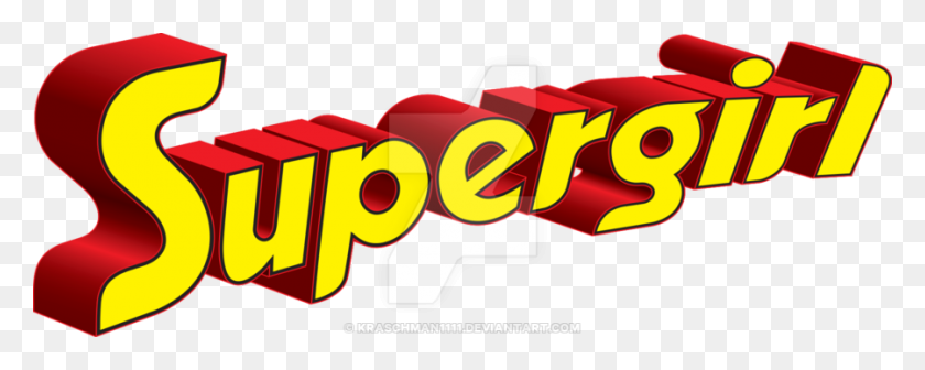 900x319 Nuevo Logo De Supergirl - Superwoman Png
