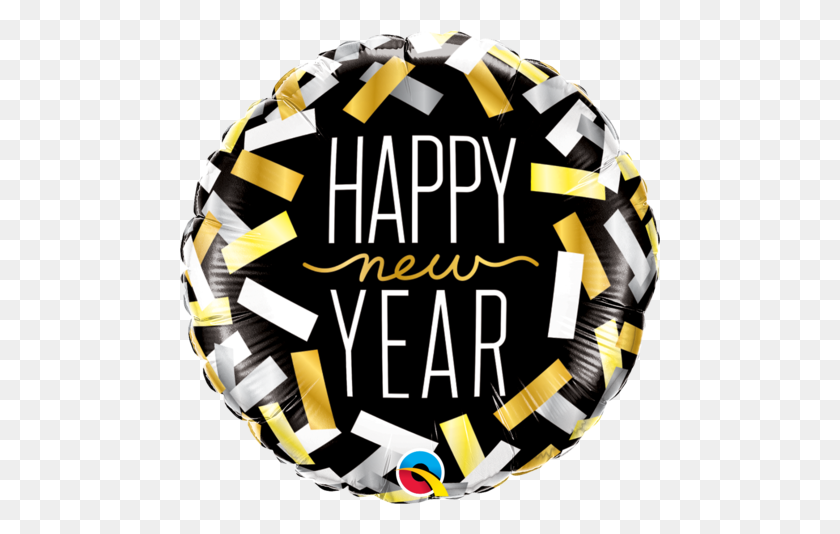480x474 New Year's Eve - Gold Confetti PNG
