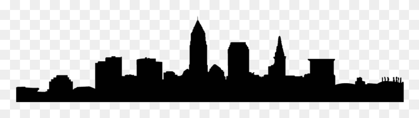 2352x536 New York City Skyline Silhouette Clip Art - Boston Skyline Clipart
