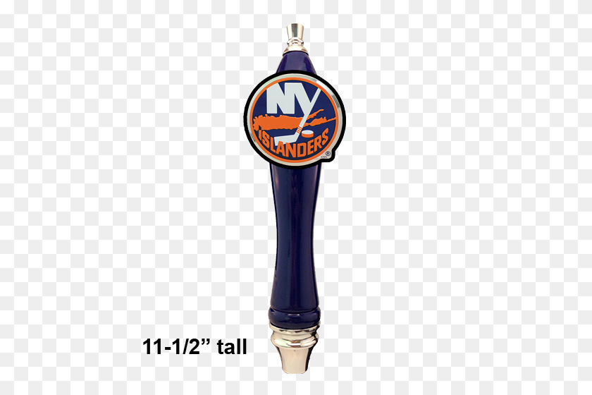 500x500 New York Islanders Beer Tap Handle Blue - Beer Tap PNG