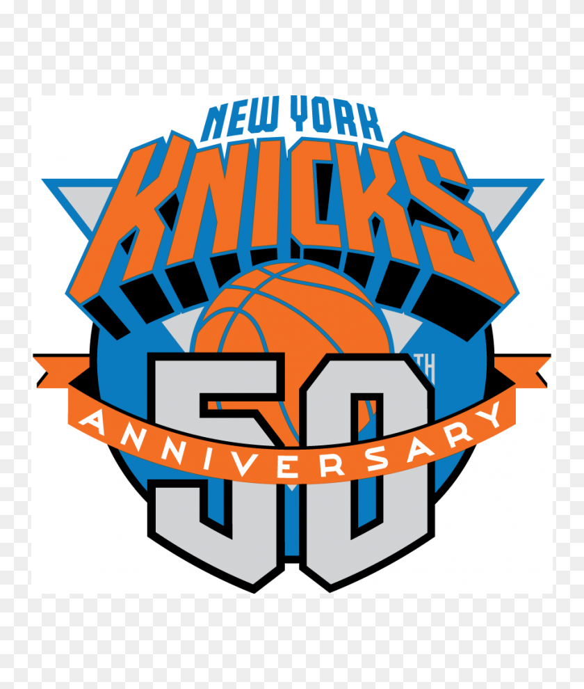 750x930 New York Knicks Logos Iron Ons, Iron On Transfers - Knicks Logo Png