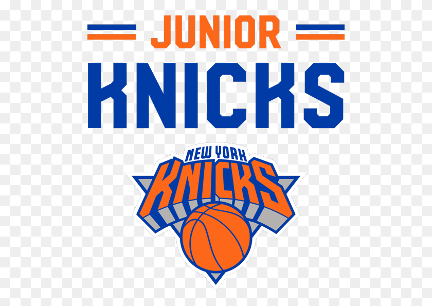 500x535 New York Knicks Campamento De Verano Junior Knicks - Logotipo De Los Knicks Png