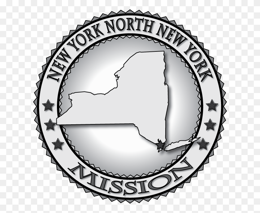 626x627 Медальоны Миссии Lds В Нью-Йорке Запечатывают Мое Кольцо Ctr - Клипарт Lds Missionary
