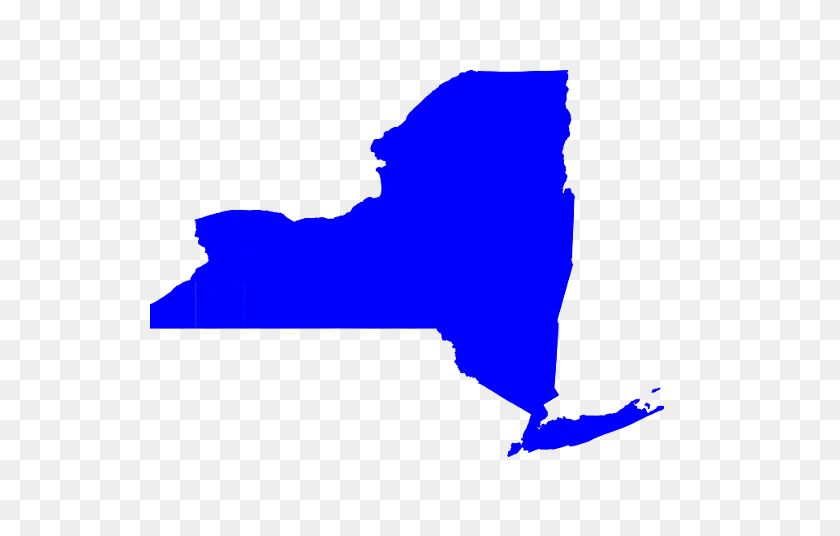 633x476 New York State Map - New York State Clipart