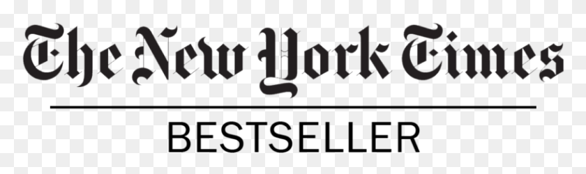 818x200 New York Times Best Sellers Prairie Creek Library - New York Times Logo PNG