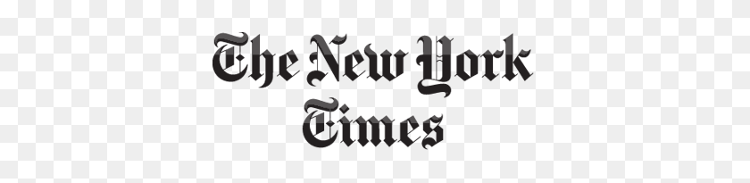 382x145 Логотип New York Times, Бросившие Игру - Логотип New York Times Png