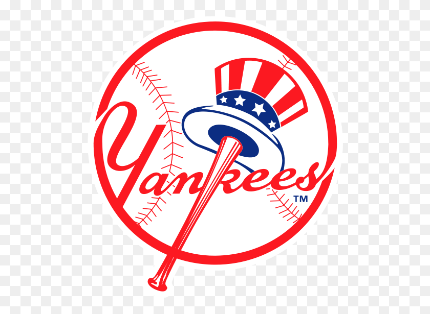 500x555 New York Yankees Baseball Transparent Png - Baseball Clipart PNG