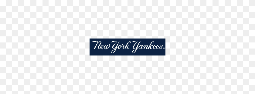 250x250 New York Yankees Wordmark Logotipo De Deportes Logotipo De La Historia - Logotipo De Los Yankees Png