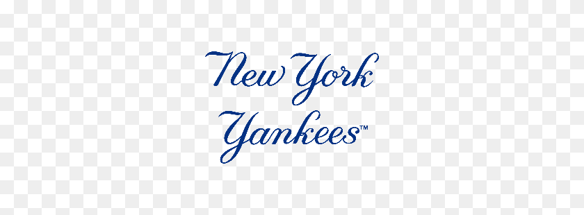 250x250 New York Yankees Wordmark Logotipo De Deportes Logotipo De La Historia - New York Yankees Logotipo Png