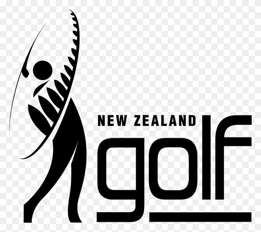 850x748 Логотип Новой Зеландии Гольф - Новая Зеландия Png