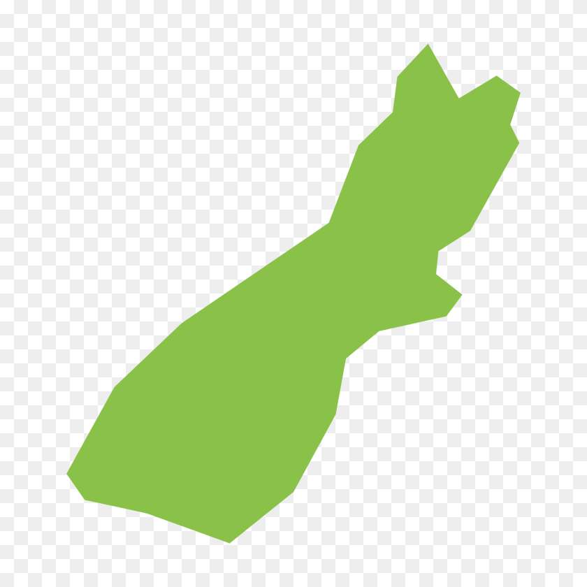 1600x1600 Nueva Zelanda Isla Sur Icono - Nueva Zelanda Clipart