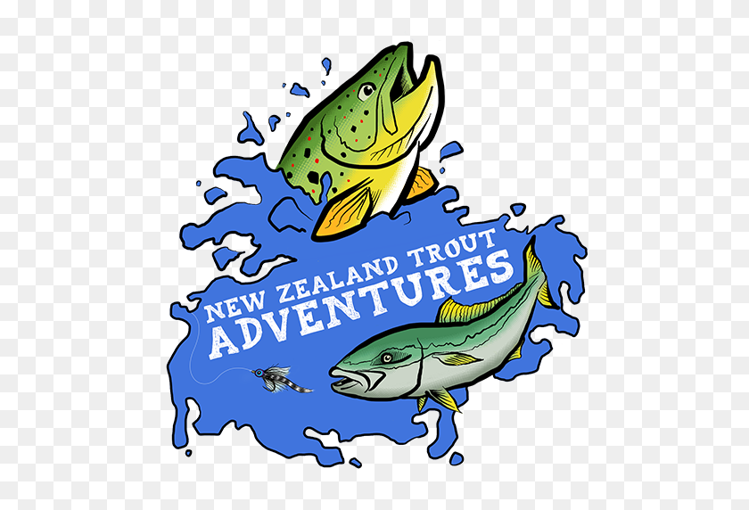 512x512 New Zealand Trout Adventures Fishing South Island Nz - Rainbow Trout Clipart