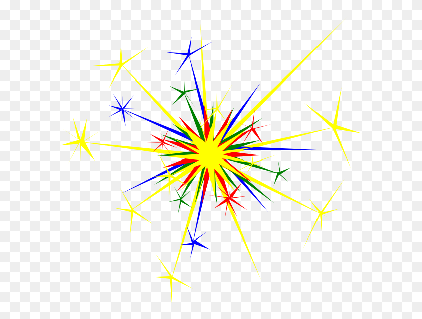 600x574 Newnhamm Multicolored Sparkle Clipart - Sparkle Gif Png