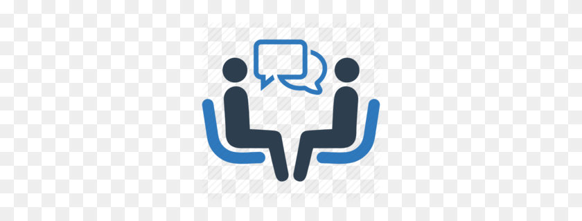 260x260 News Interview Clipart - Discussion Clipart