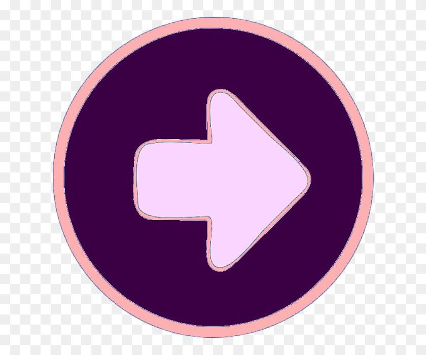 640x640 Следующий Значок, Следующий Значок Розовый Фиолетовый, Значок Розовый Фиолетовый, Значок Информации Png - Фиолетовый Круг Png