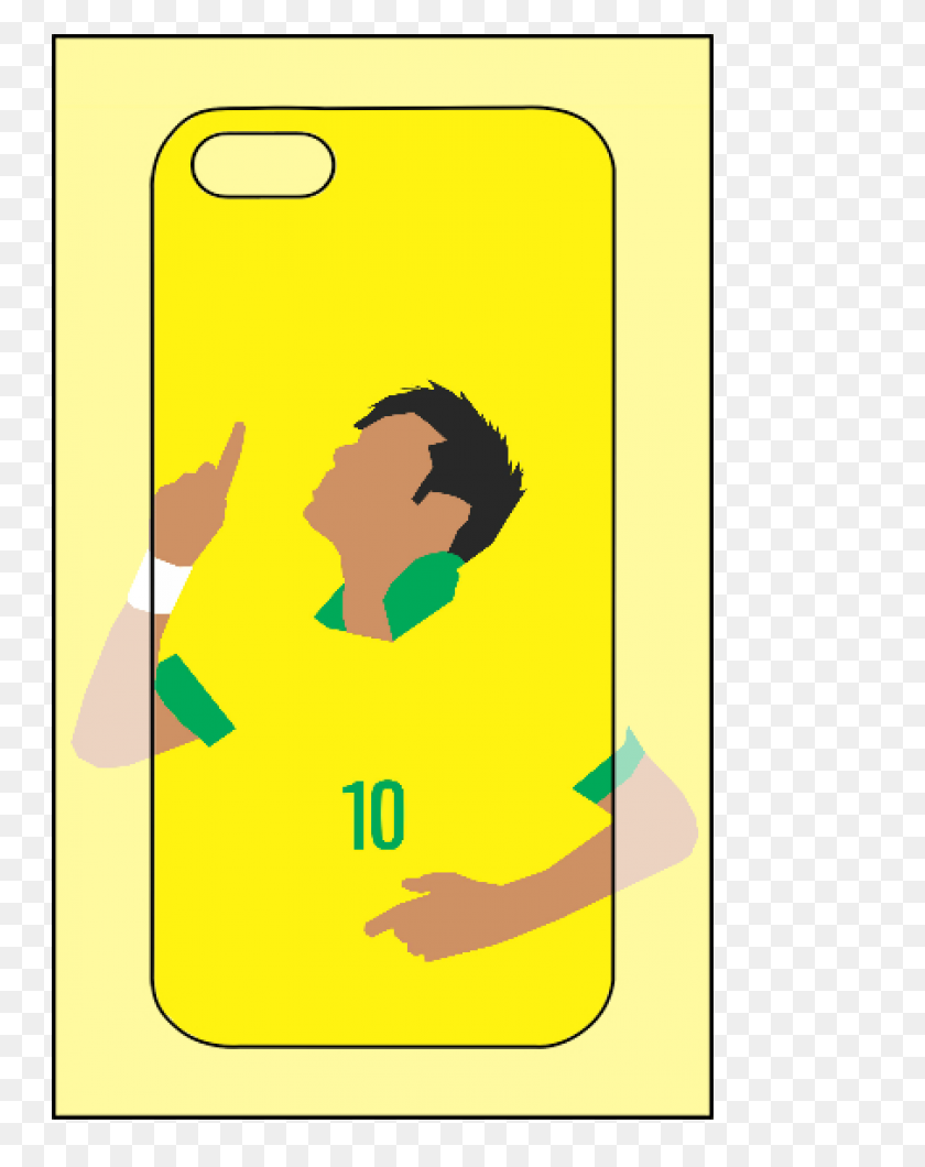746x1000 Neymar Jr Everyday Funda Para Iphone - Neymar Png