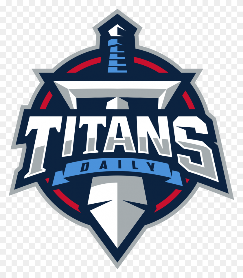 875x1011 Nfl Mock Draft Tennessee Titans Titans Daily - Tennessee Titans Logo PNG