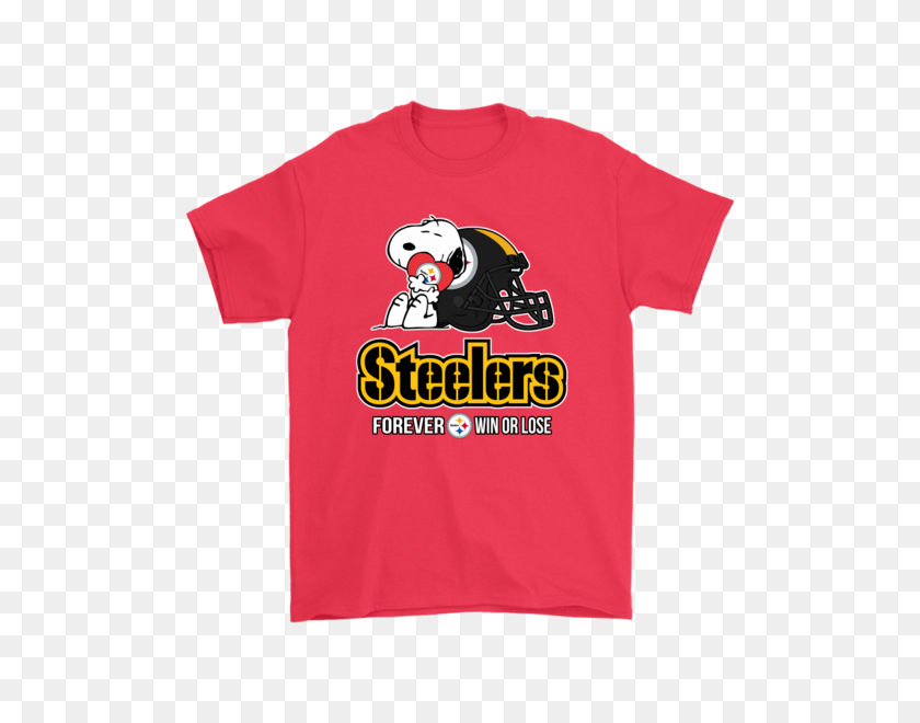 600x600 Nfl Pittsburgh Steelers Forever Win Or Lose Football Snoopy Shirts - Pittsburgh Steelers Logo PNG