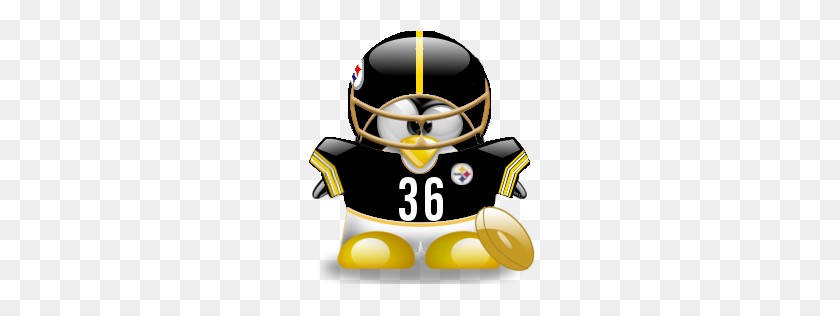 256x256 Nfl Tux The Linux Tux Family Members Penguins - Pittsburgh Clipart