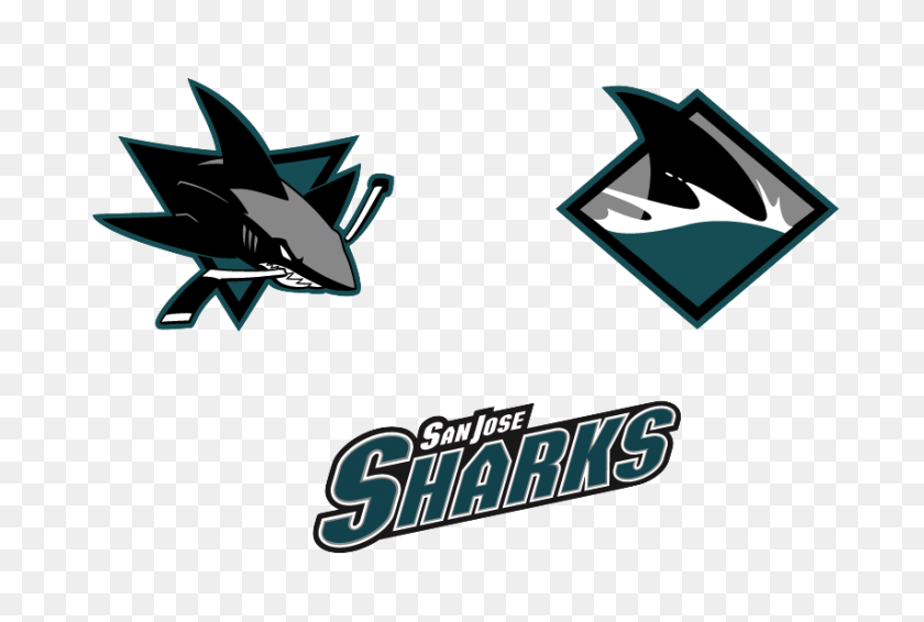 853x554 Cambios En Uniformes Y Logotipos De Nhl - Logotipo De San Jose Sharks Png