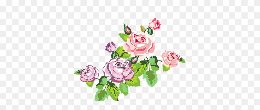 375x295 Nice Background For Funeral Rose Vector Png Free Clip Art Free - Funeral Clipart