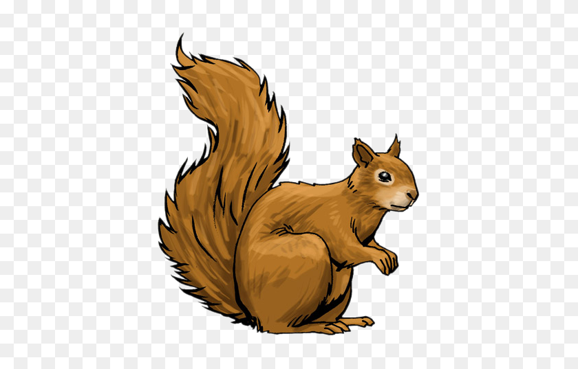 455x477 Nice Clipart Of A Squirrel - Squirrel Clipart