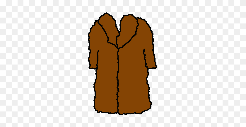 289x373 Nice Fur Coat Clip Art - Fur Clipart