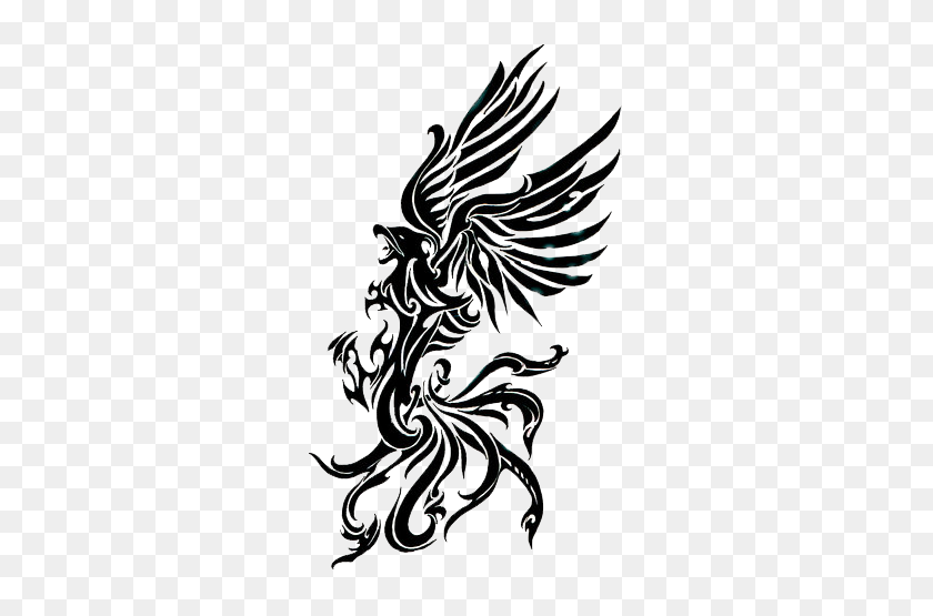650x495 Nice Phoenix Tattoos Designs And Pictures Ideas - Chest Tattoo PNG