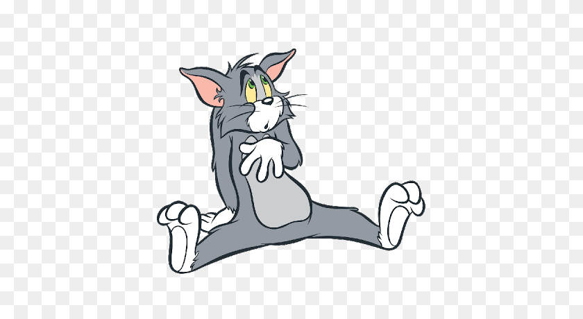 400x400 Bonito Dibujo Animado De Tomcat - Imágenes Prediseñadas De Tom Y Jerry