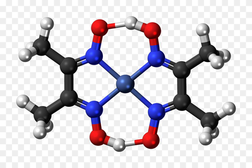 2000x1280 Nickel Dimethylglyoxime Complex Ball - Nickel PNG