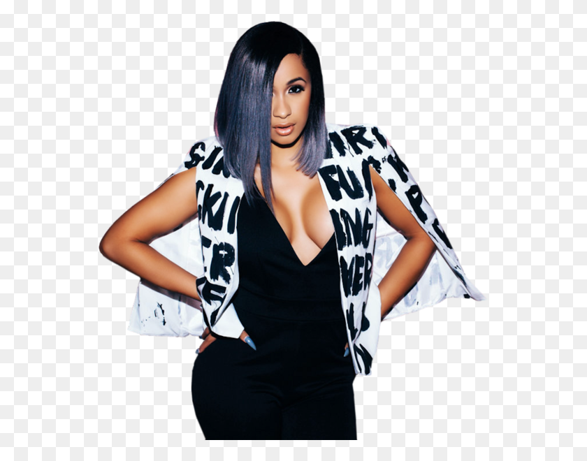 557x600 Nicki Minaj Says Cardi B Wasn't Suppose To Be On The Song With Her - Quavo PNG