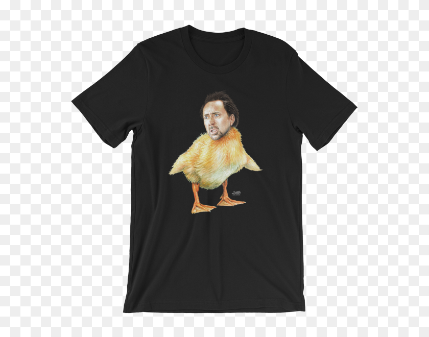600x600 Nicolas Cage Duckling T Shirt - Nicolas Cage PNG