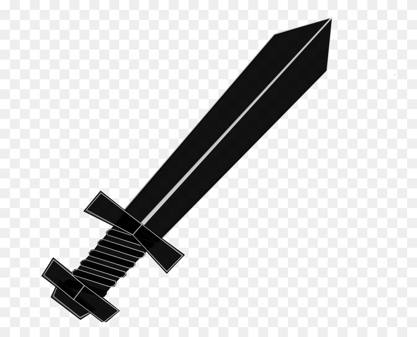 2400x1910 Nicubunu Long Sword Clipart Haydanhthoigian Destinado A La Espada - Ninja Sword Clipart