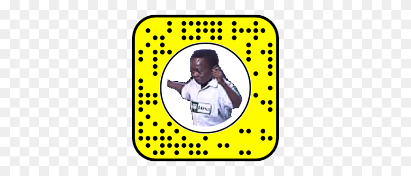 300x300 Нигерийский Танцующий Ребенок, Объектив Snapchat Второй - Snapchat Хот-Дог Png
