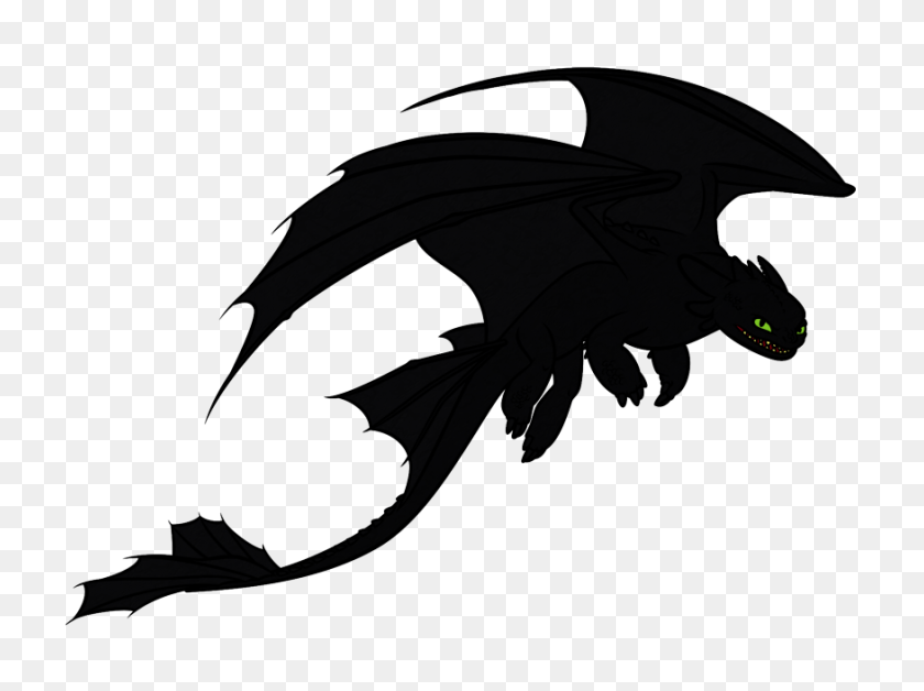 875x638 Night Fury Clipart Clip Art Images - Toothless Clipart