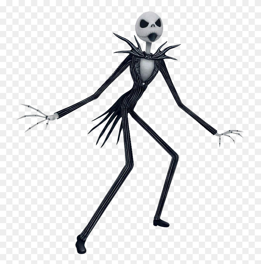 752x792 Nightmare Before Christmas Jack Png Png Image - Nightmare Before Christmas PNG
