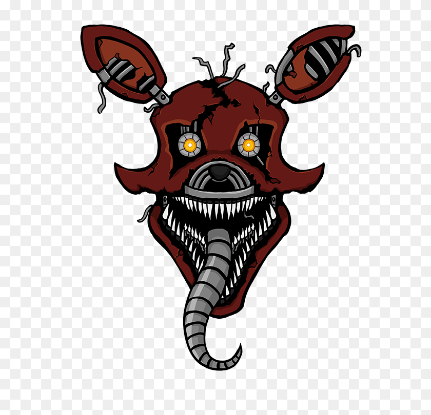 600x750 Nightmare Foxy Clipart Look At Nightmare Foxy Clip Art Images - Roblox Clipart
