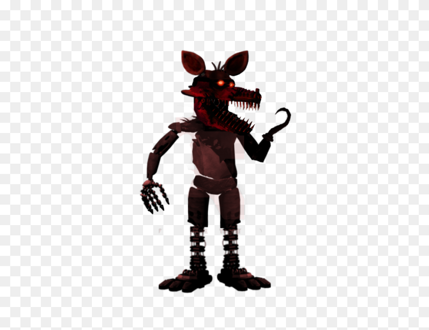 900x675 Nightmare Foxy Png Clipart - Foxy PNG