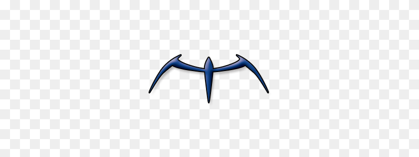 256x256 Icono De Nightwing - Logotipo De Nightwing Png
