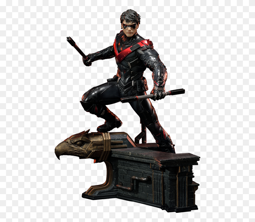 480x672 Nightwing Red Version Statue Prime Studio Sideshow Only Made - Nightwing PNG