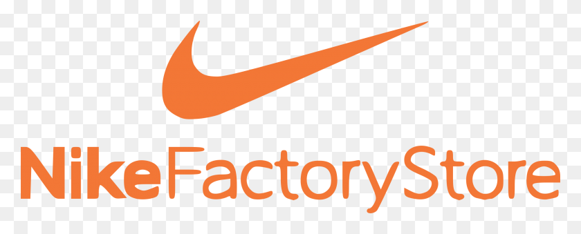 2400x860 Логотип Nike Factory Store Png С Прозрачным Вектором - Логотип Nike Png