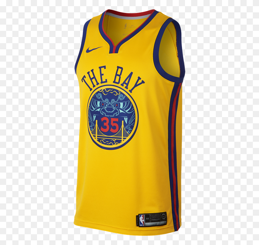 735x735 Nike Golden State Warriors City Edition Swingman Jersey De La Nba - Kevin Durant Png Warriors