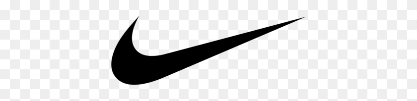 400x144 Nike Is Now Top Provider For U M Athletics Wemu - White Nike Logo PNG
