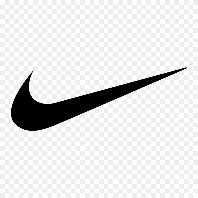1200x1200 Nike Swoosh Логотип Вектор Бесплатная Векторная Графика Силуэт - Nike Swoosh Png