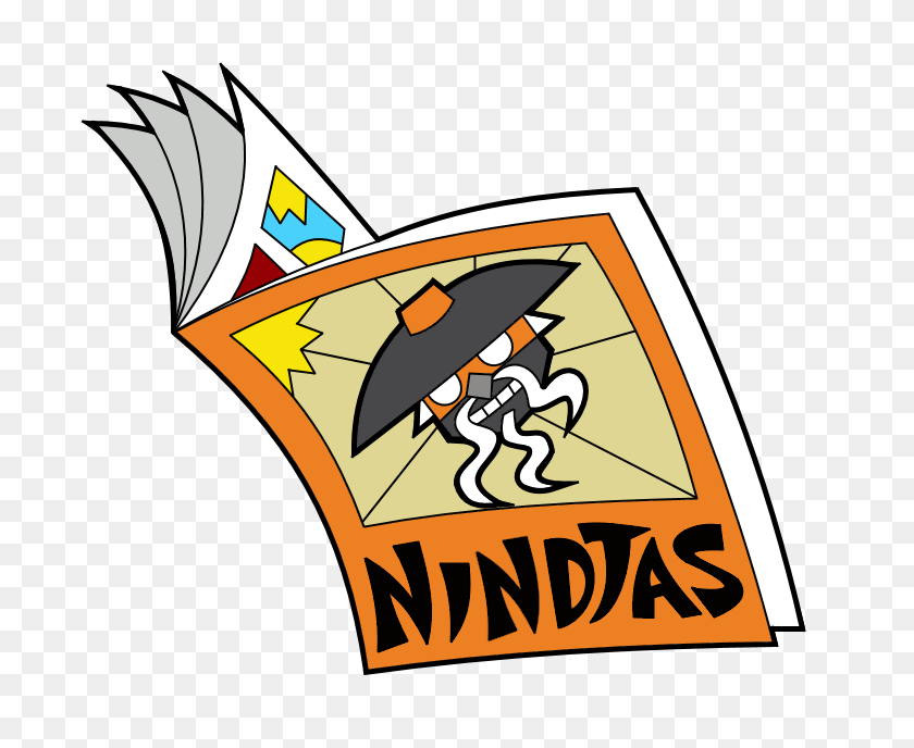 700x628 Nindjas - Comic Book Clip Art