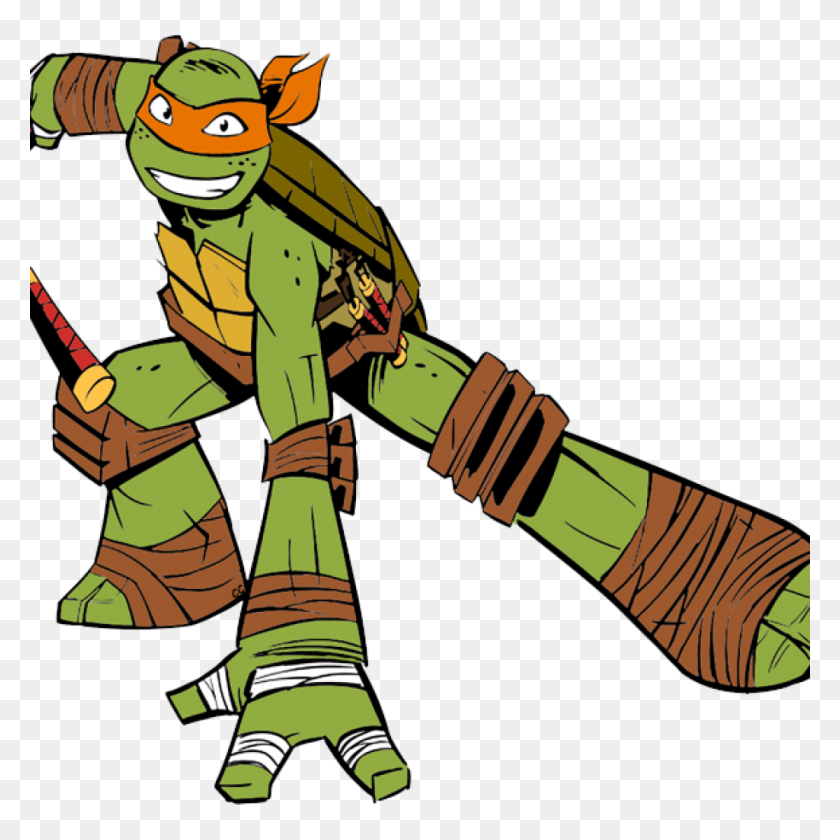 1024x1024 Ninja Turtle Clip Art Teenage Mutant Turtles Cartoon Animations - Popcorn Chicken Clipart