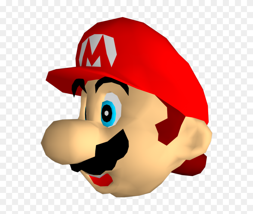 750x650 Nintendo - Mario Head PNG
