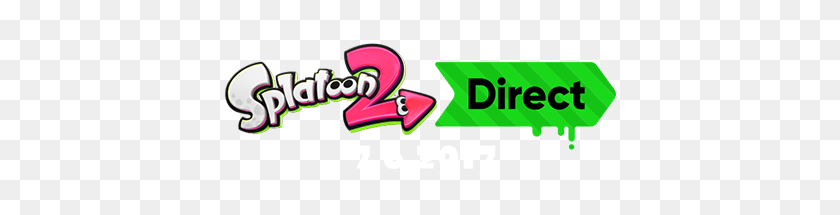 400x155 Nintendo Direct - Логотип Splatoon 2 Png